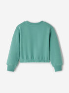 Toddler Girls Cozy Cinched Crew Sweatshirt
