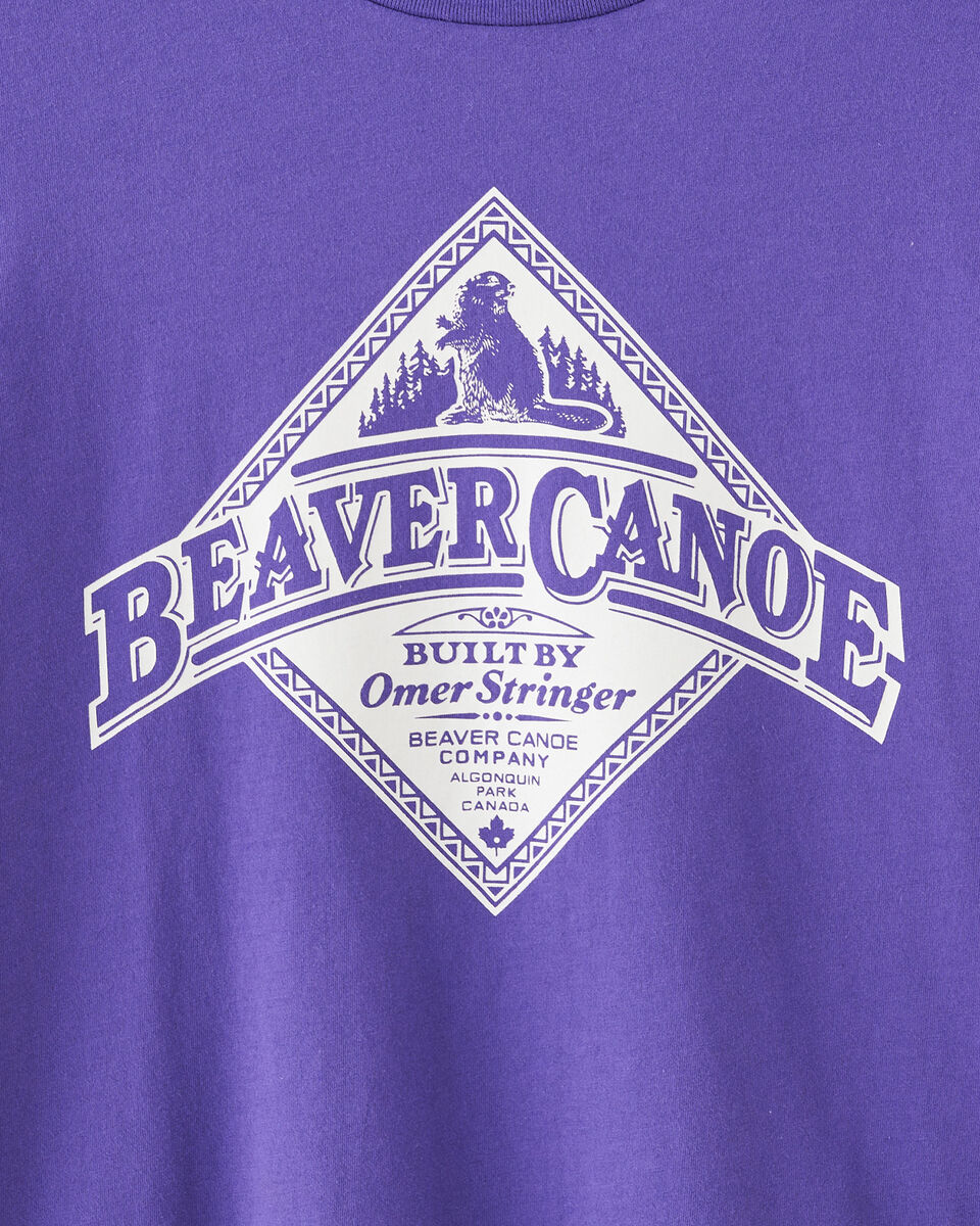 T-shirt décontracté Beaver Canoe pour enfants