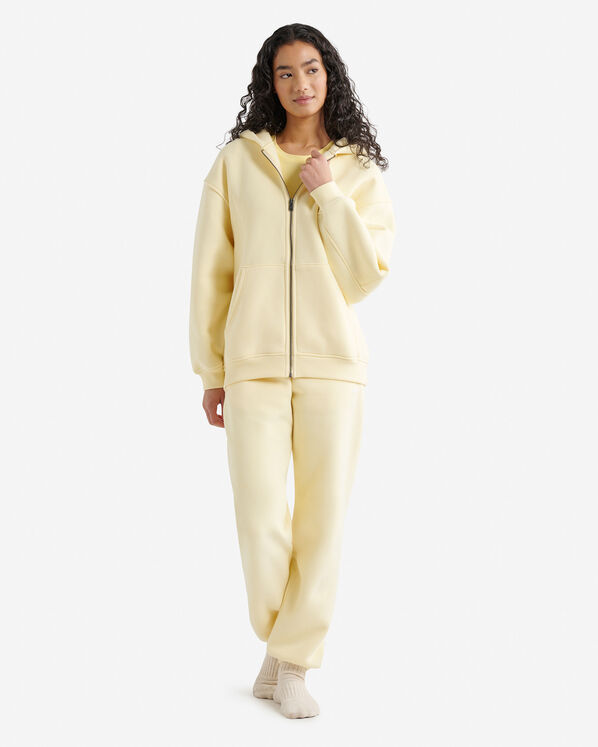 Chandail &agrave; capuchon et glissi&egrave;re en molleton Nuage