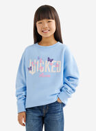 Kids Roots X Wicked Floral Crew Sweatshirt