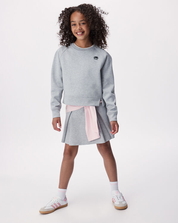 Chandail &agrave; col rond Interlock Recover pour filles