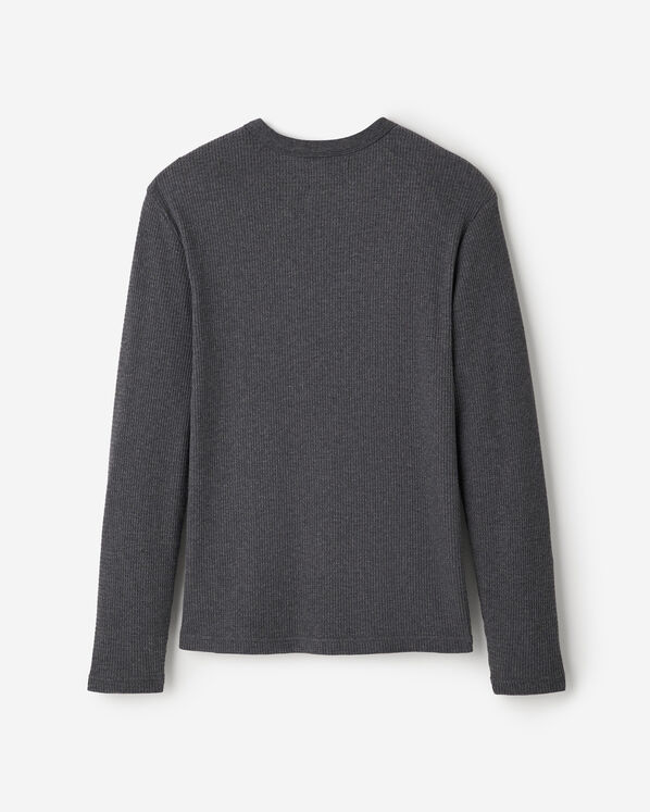 Waffle Long Sleeve Crew