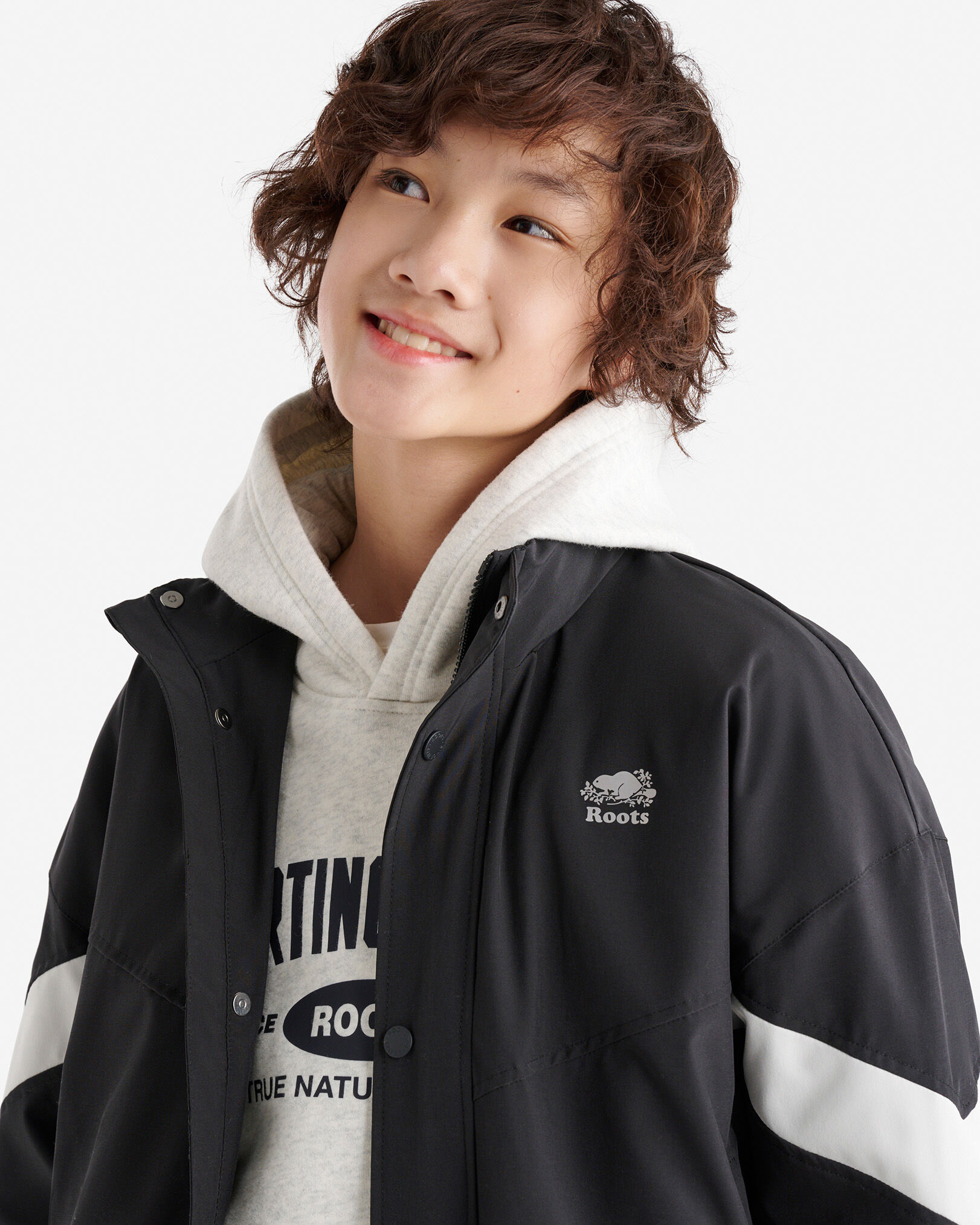 Kids Colour Block Windbreaker