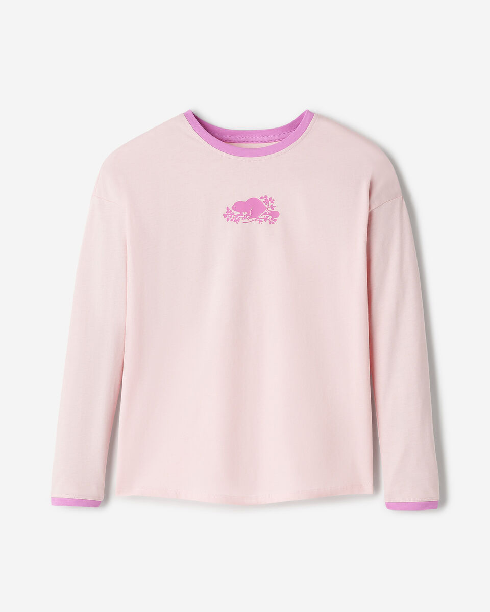 Girls Cooper Pop Relaxed Long Sleeve T-Shirt