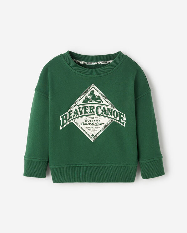 Baby Beaver Canoe Relaxed Crew Sweatshirt