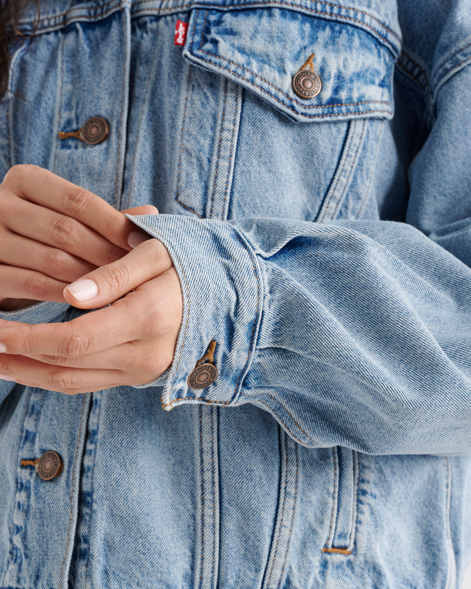 Veste en denim style années 90 Levi’s pour femmes