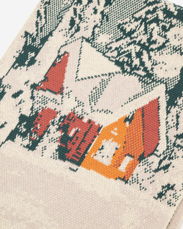 Landscape Intarsia Scarf