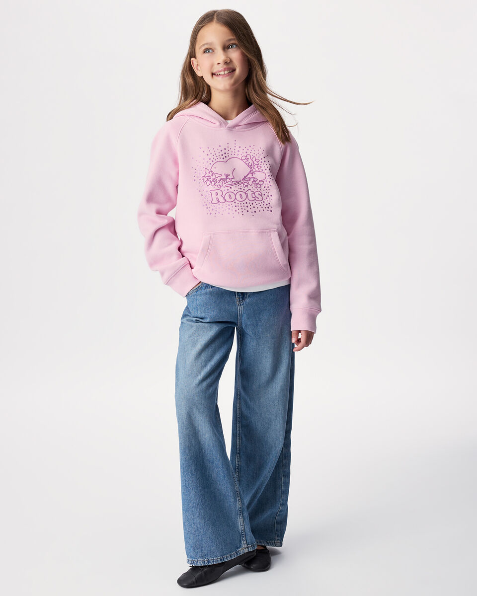 Kids Cooper Glitter Kanga Hoodie