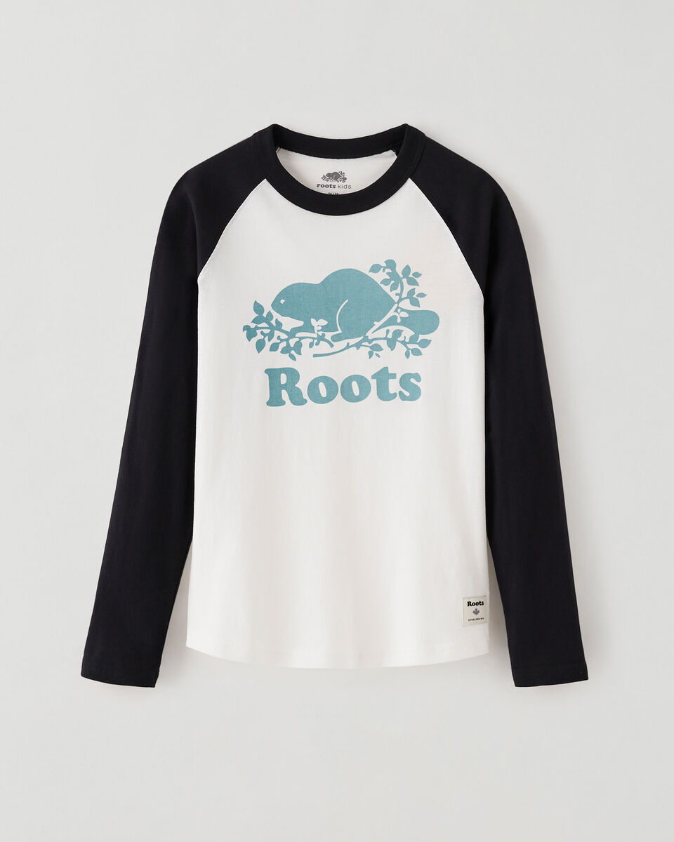 Kids Organic Cooper Baseball T-Shirt
