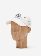 Casquette de baseball à motif floral