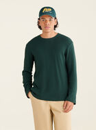 Waffle Long Sleeve Crew Top