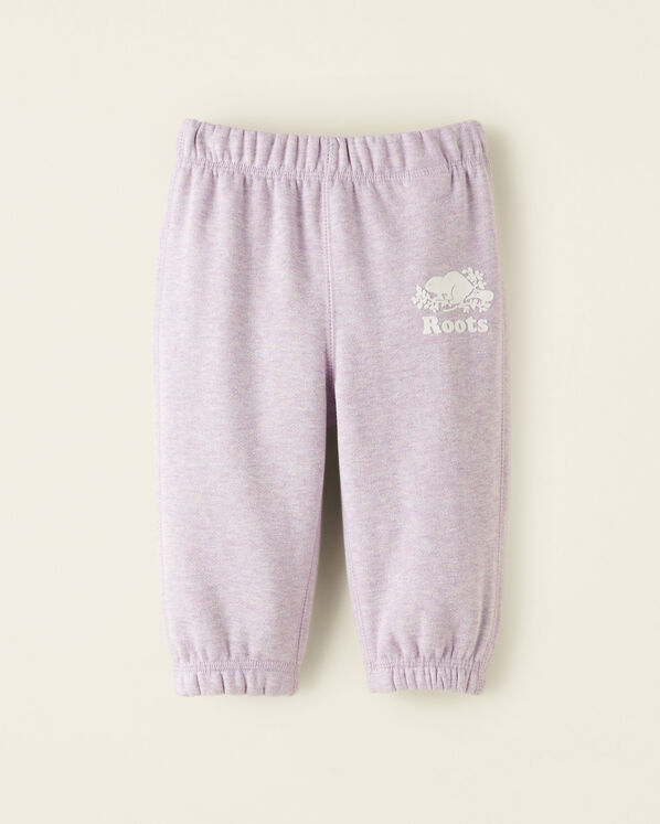 Pantalon original en molleton scintillant pour bébés