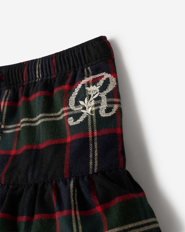 Girls Plaid Skirt