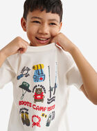 T-shirt Camp phosphorescent pour enfant