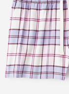 Short de pyjama &agrave; carreaux pour femme