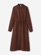 Robe chemise en gaze de coton Isla