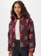 Alta Shearling Fleece Floral Jacket