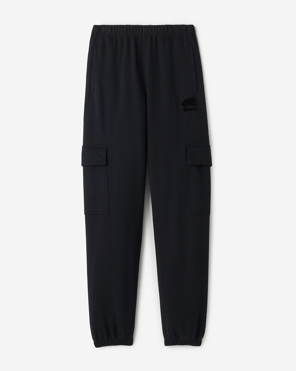 Pantalon cargo Cooper en molleton de coton bio