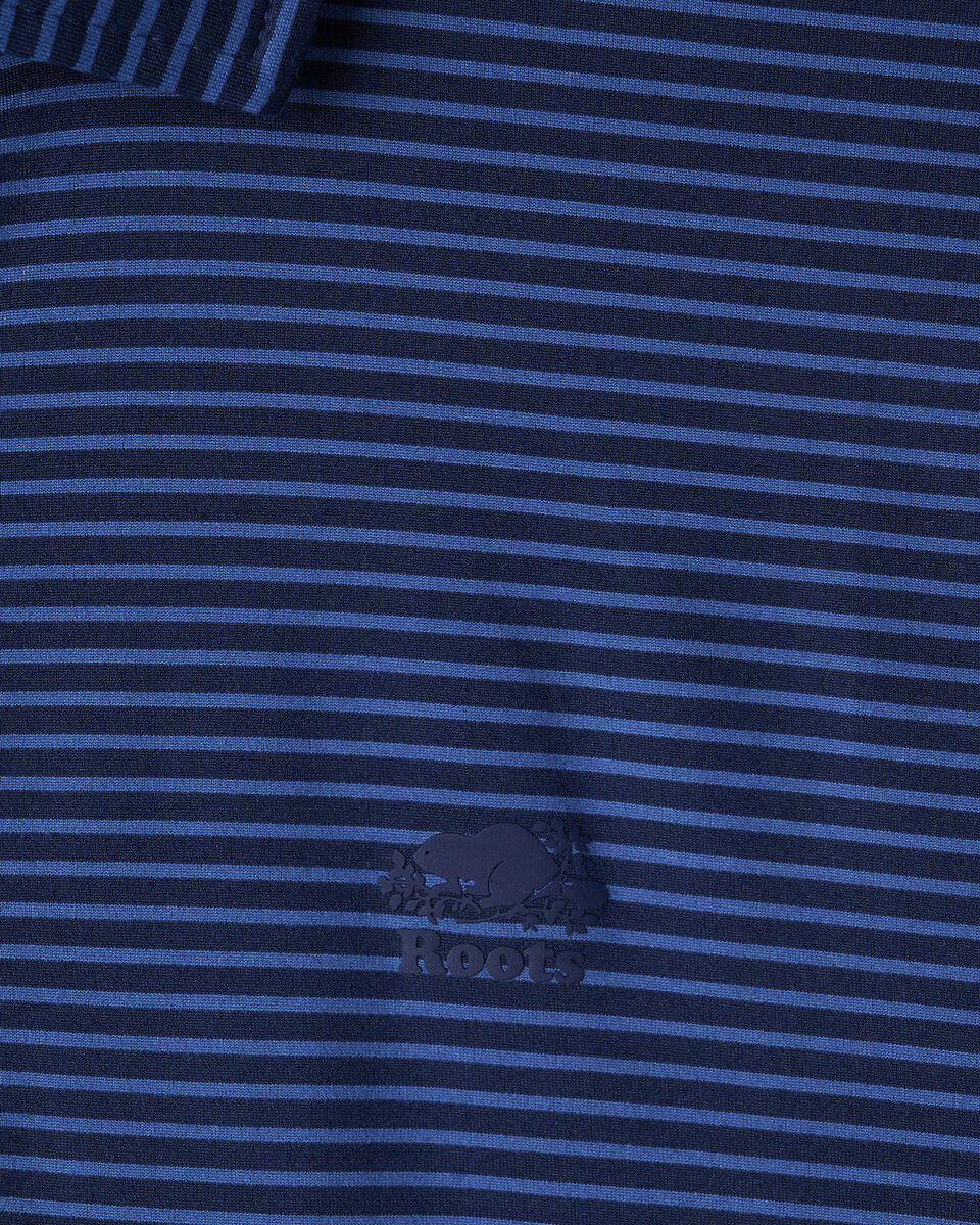 Renew Knit Striped Polo