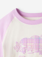 Kids Plaid Baseball T-Shirt