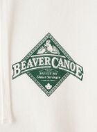 Chandail à capuchon et glissière Beaver Canoe