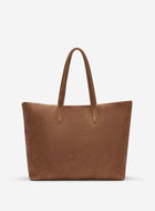 Fourre-tout floral en cuir en cuir Tribe
