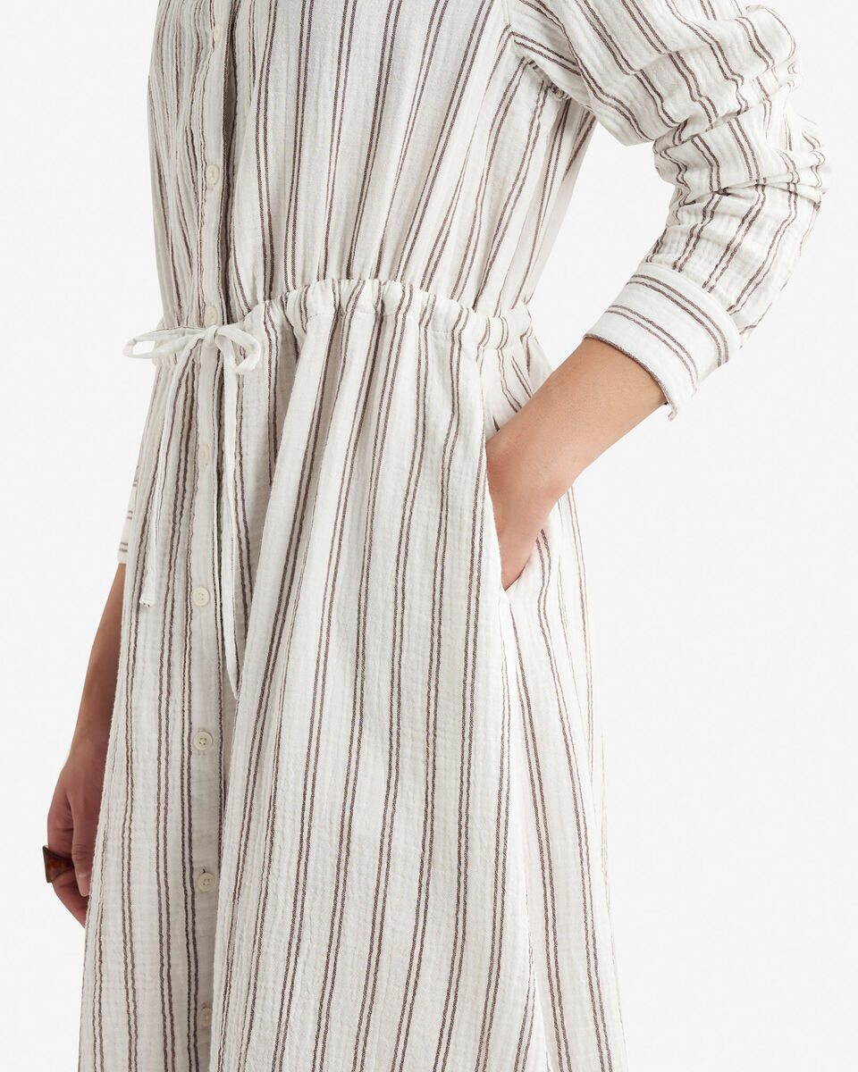 Isla Cotton Gauze Shirt Dress