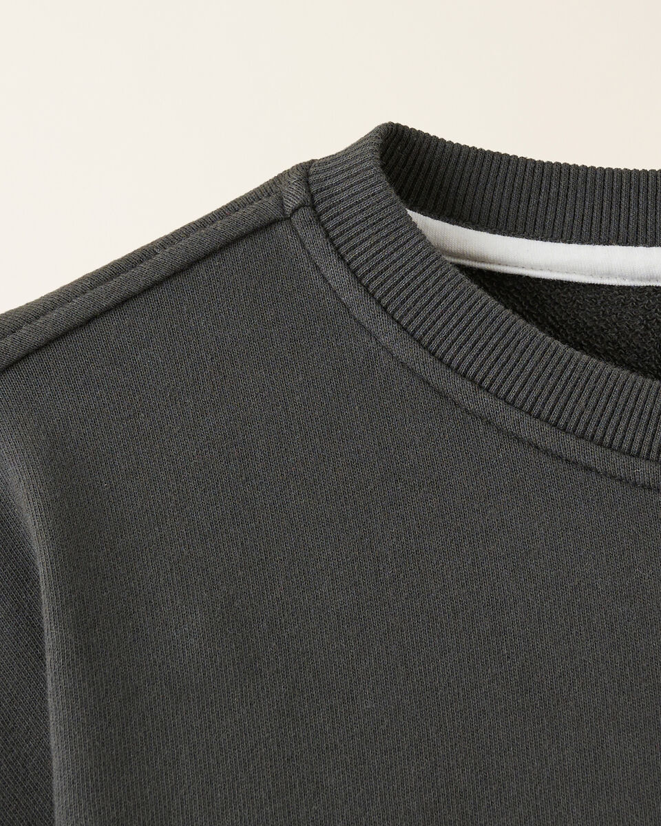 Kids Beaver Canoe Relaxed Crew Sweatshirt