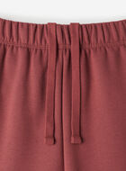 Pantalon &agrave; jambe large en molleton de coton bio Cooper