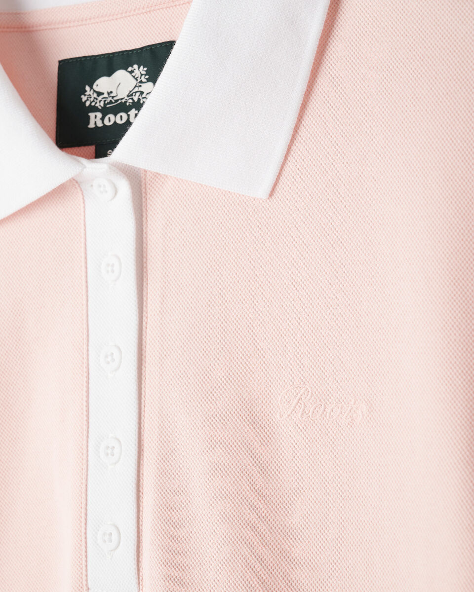 Polo en coton piqué Club