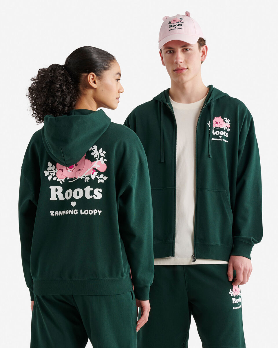 Roots X Zanmang Loopy Full Zip Hoodie