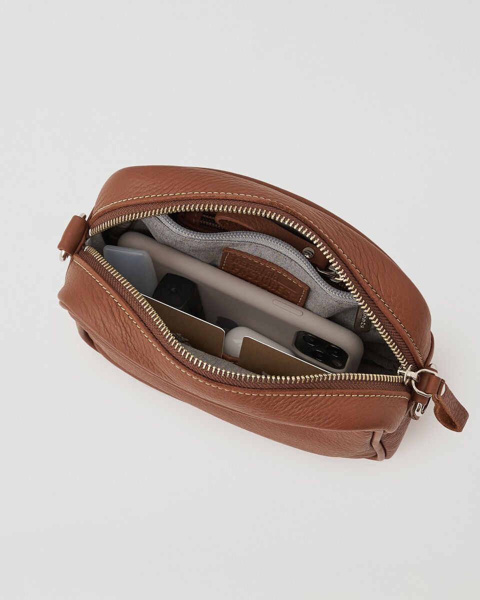 Petit sac à bandoulière Liberté en cuir Nuage