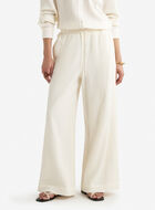 Pantalon &agrave; jambe large en coton Isla