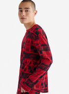 Mens Holiday Pajama Top