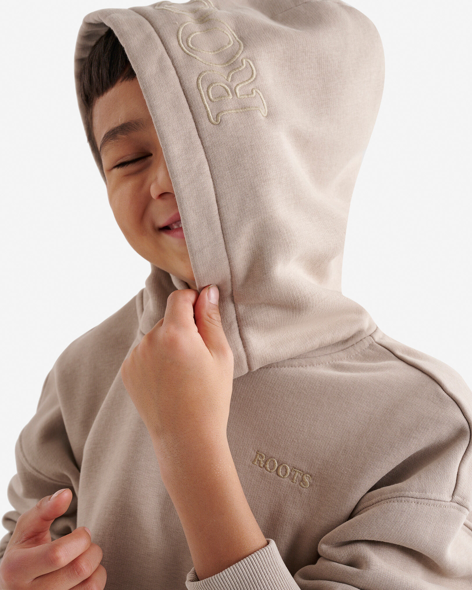 Chandail à capuchon Un pour enfants