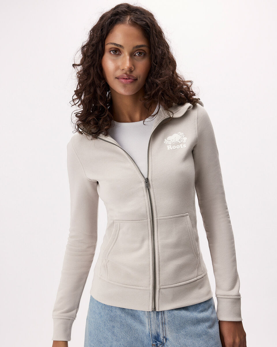 Organic Cooper Slim Full Zip Hoodie