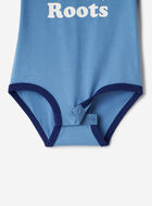 Combinaison style baseball à manches courtes en coton biologique Cooper pour bébés