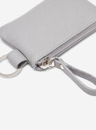 Pochette à glissière en cuir Cervino