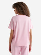 T-shirt d&eacute;contract&eacute; en coton bio Cooper pour femme