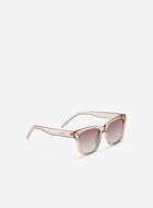 Womens Plastic Oval Crystal Colour Sunglasses