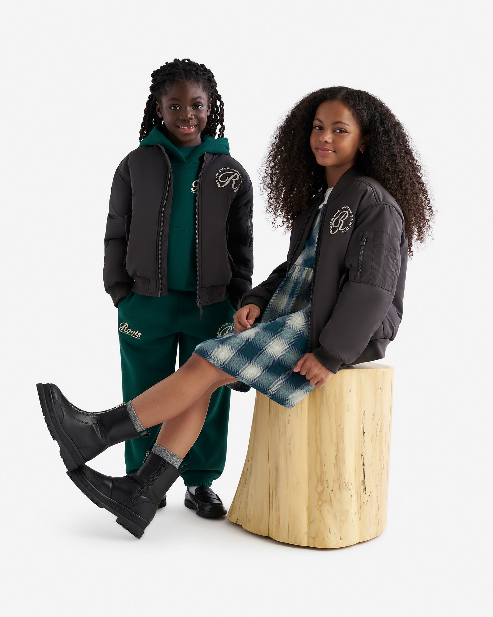 Kids Roots Signature Flight Jacket