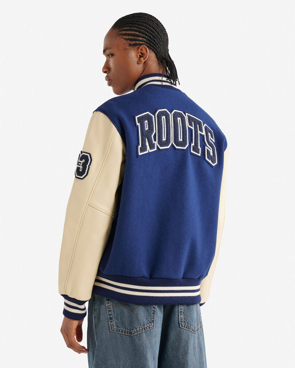 Blouson universitaire r&eacute;tro pour homme