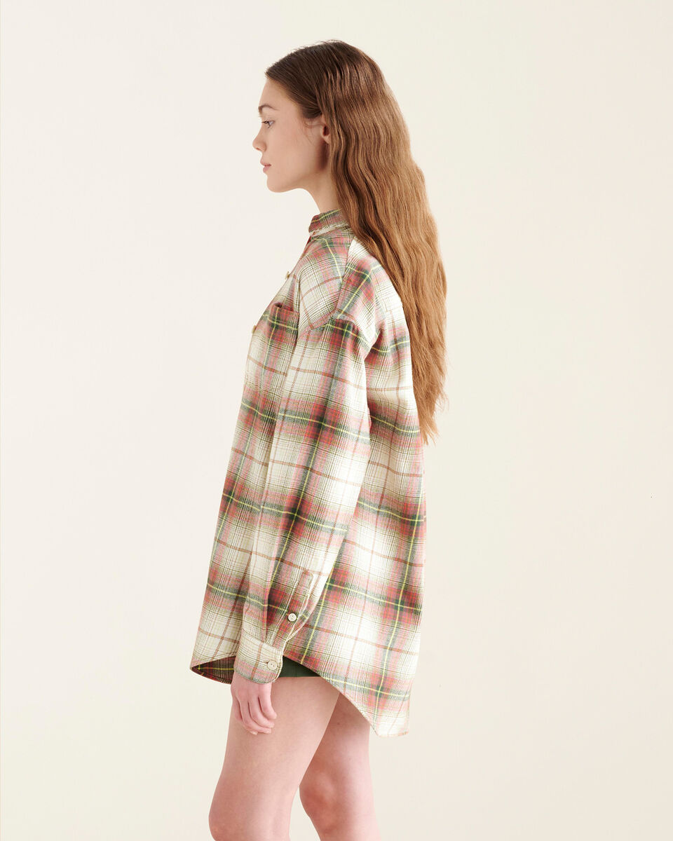 Chemise surdimensionnée en flanelle Roots x alder 