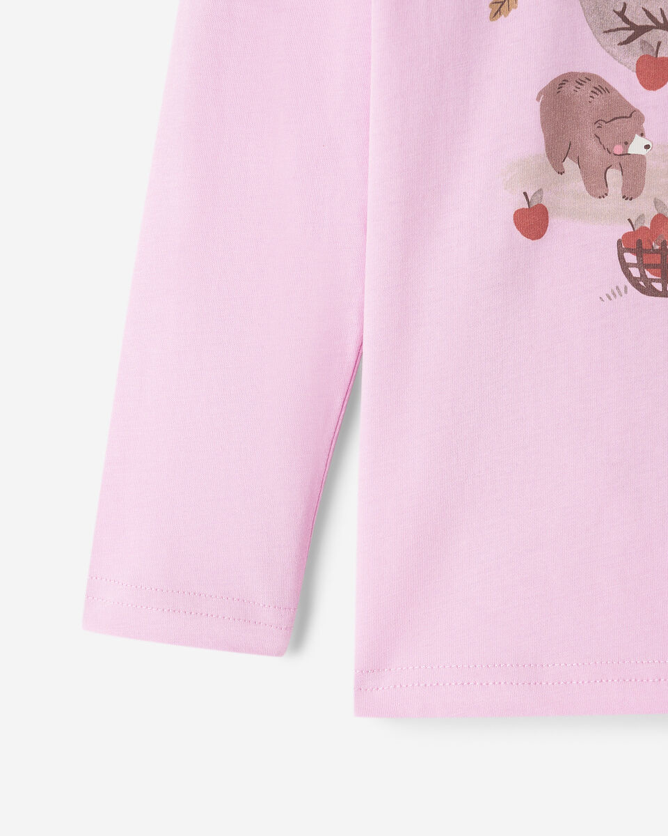 T-shirt &agrave; manches longues Ours douillet pour tout-petits