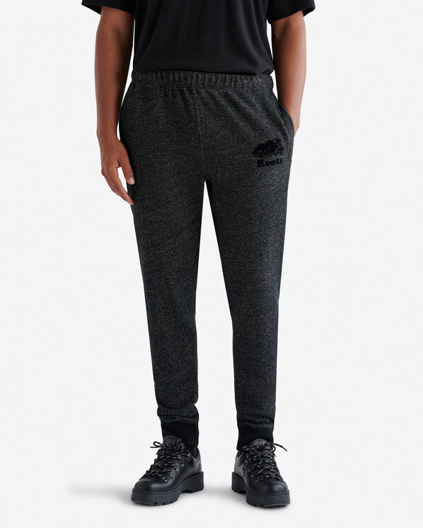 Pantalon ajusté en molleton de coton bio Park