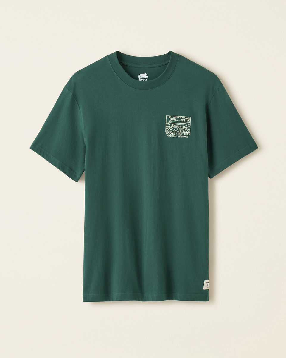 Mens Nature Window Pane T-Shirt