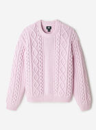 Cable Knit Crew Sweater