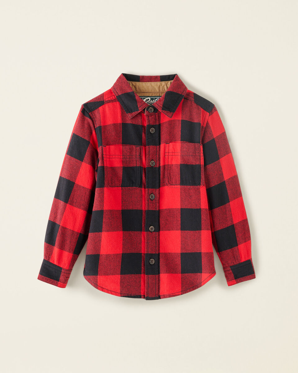 Chemise décontractée à carreaux Park pour tout-petits