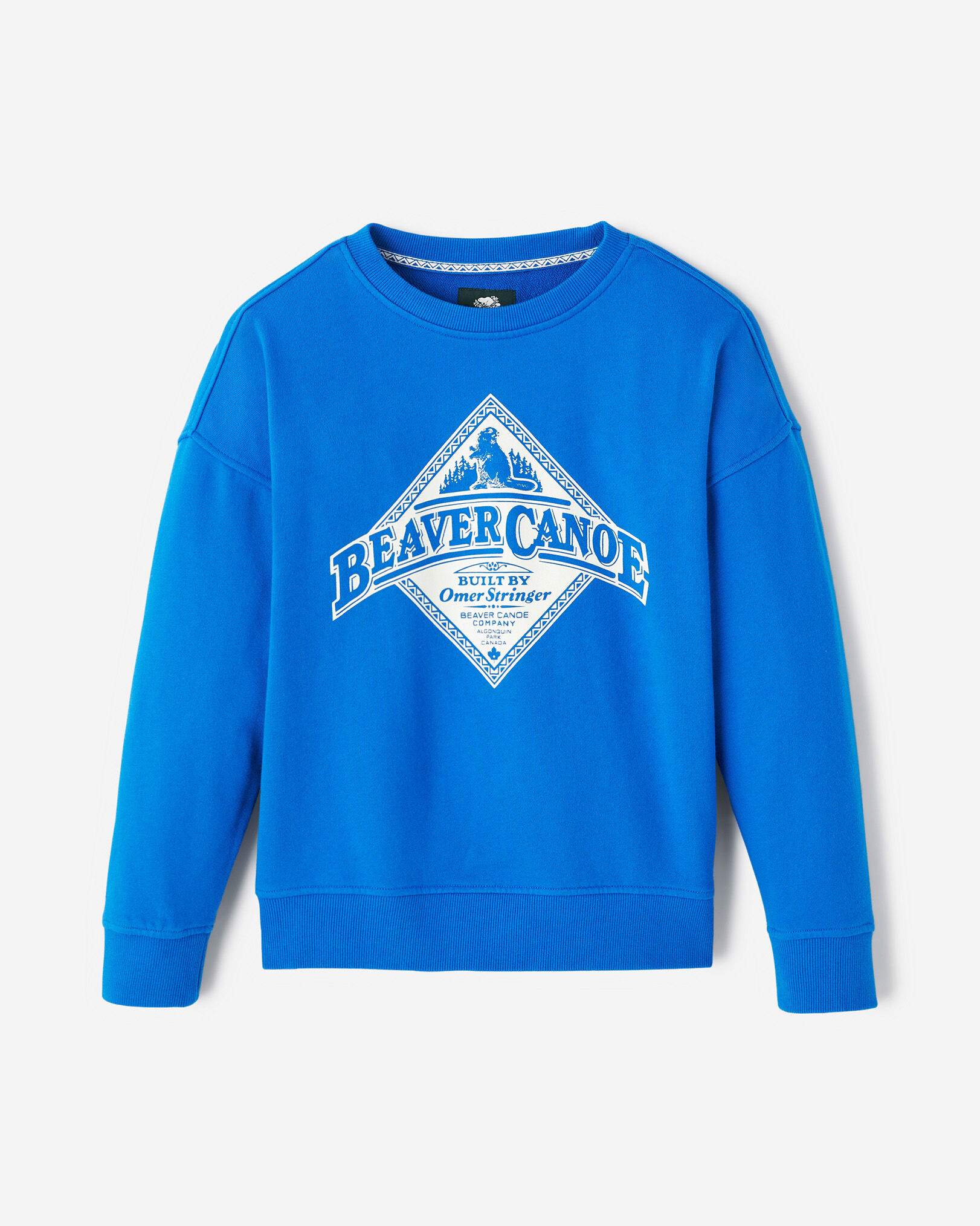 Roots Kids Beaver Canoe Relaxed Crew Sweatshirt Upper Canada Mall