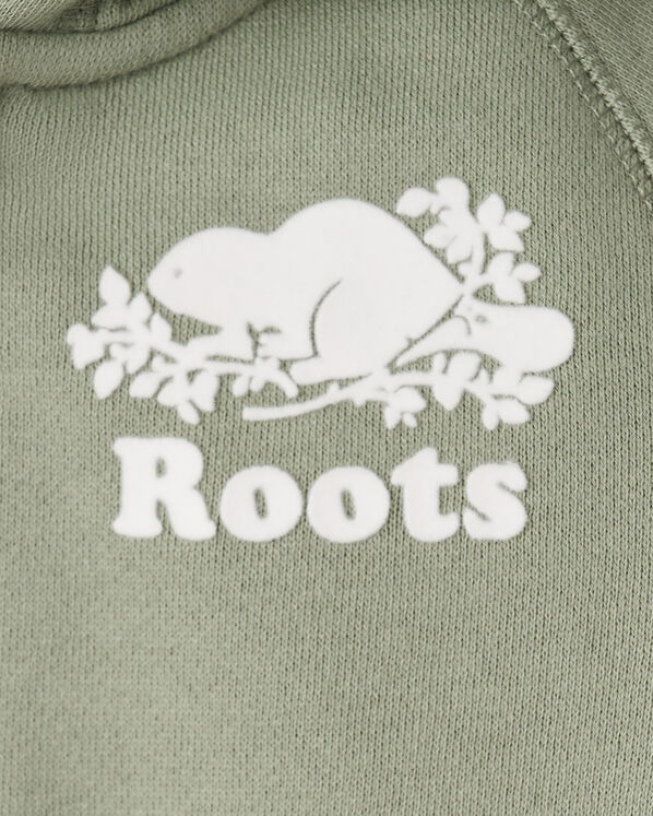 Chandail original à capuchon et glissière en coton bio pour tout-petits